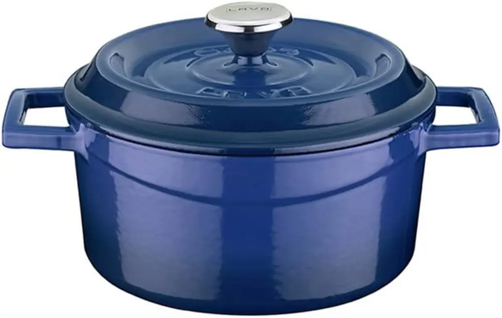 Lava Trendy Demir Döküm Mini Derin Tencere 14 Cm Mavi LV Y TC 14 