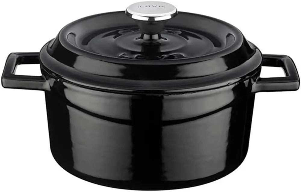 Lava Trendy Demir Döküm Mini Derin Tencere 14 Cm Siyah LV Y TC 14