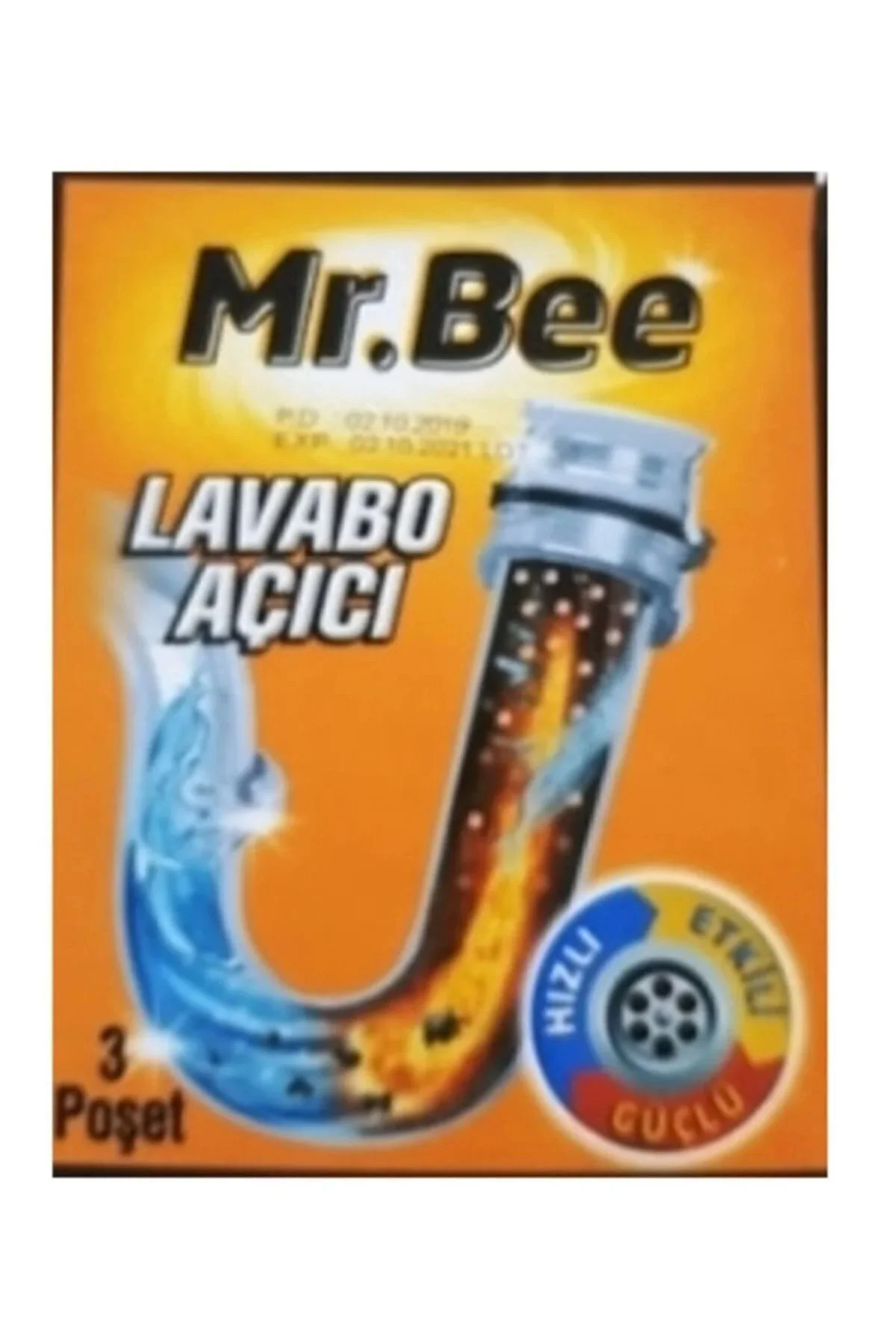 Lavabo Açıcı 3x70gr
