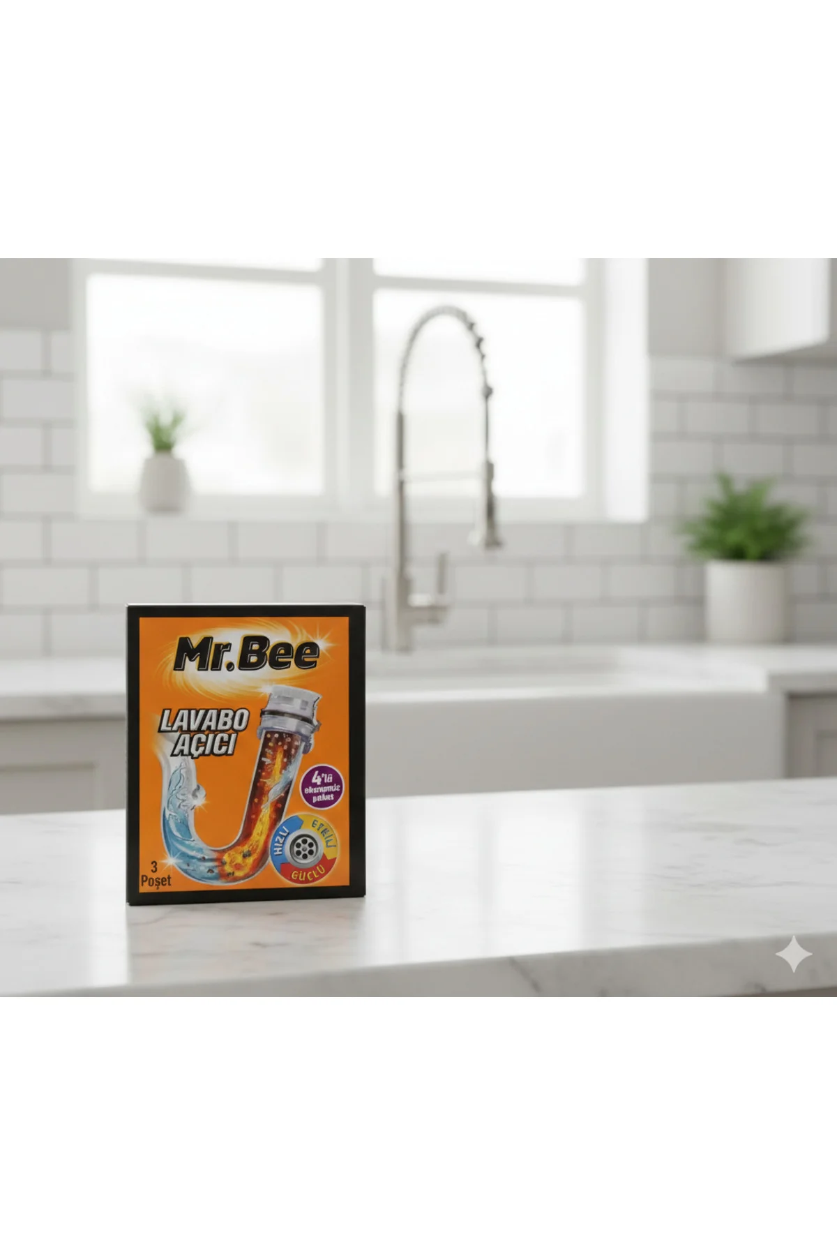 Lavabo Açıcı 3x70gr