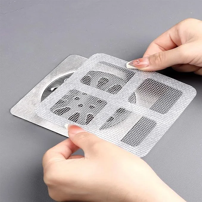 Lavabo Gider Süzgeci 10'lu Set