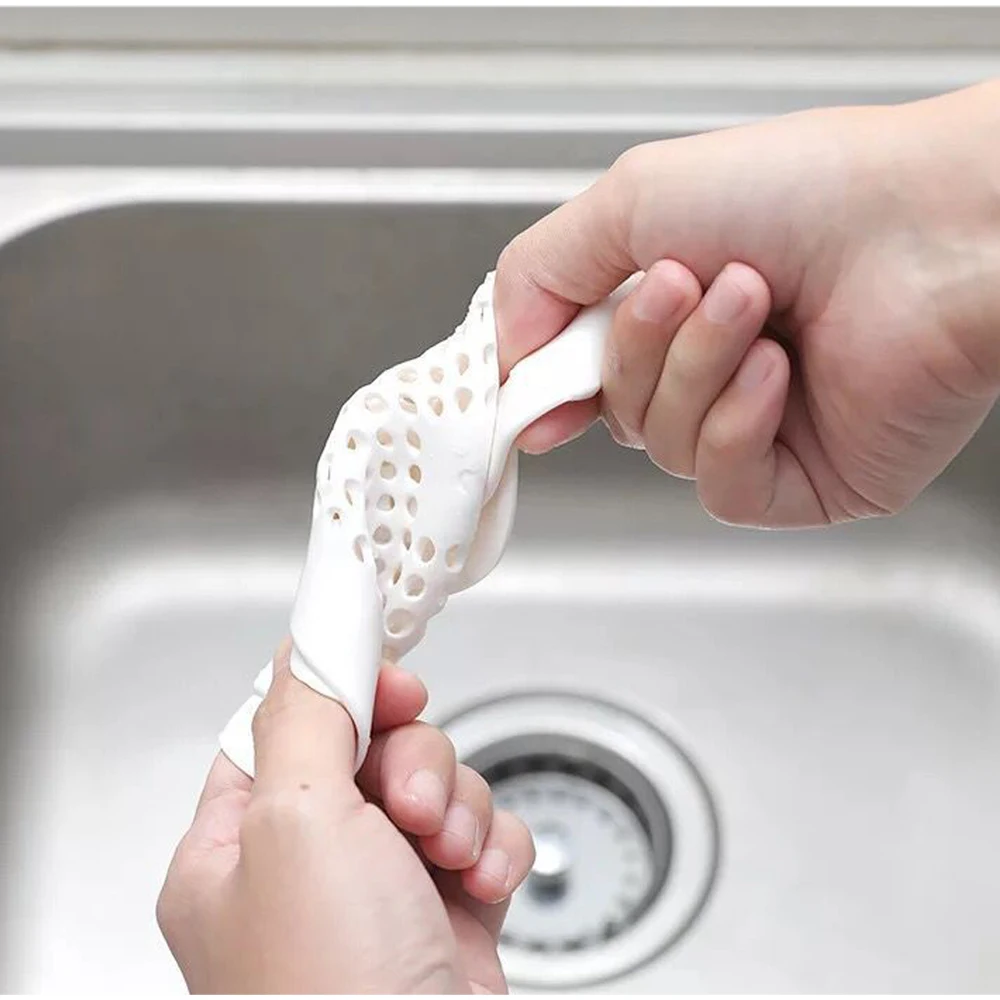 Lavabo Küvet Gider Filtresi Silikon Tıkanıklık Önleyici Saç Tutuc