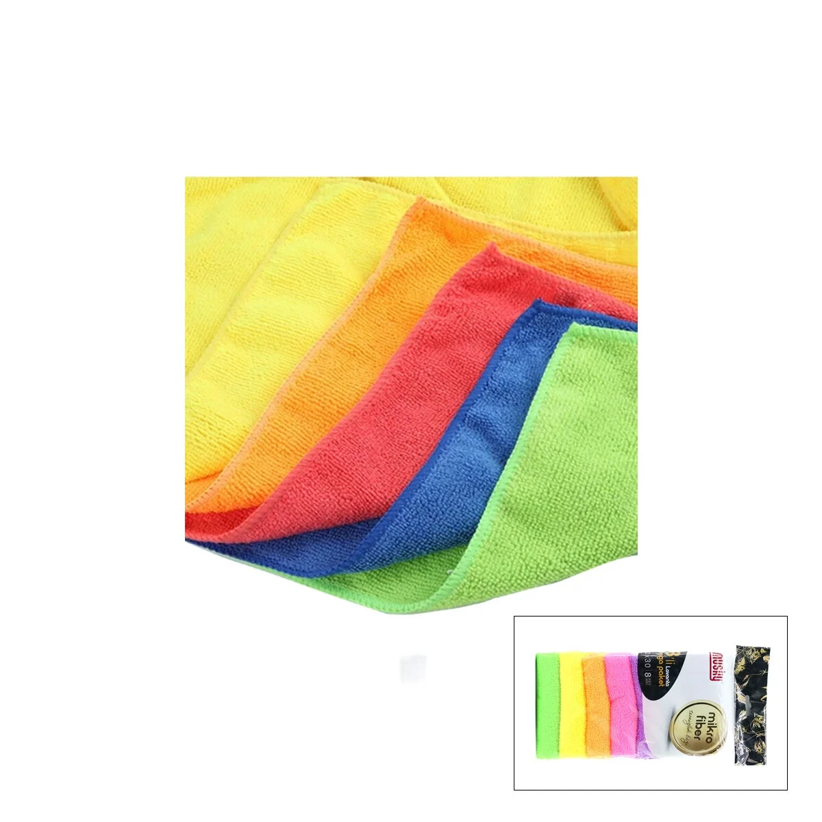 Lavanta 8pcs Mikrofiber Temizlik Bezi Bx40 Fiyatı, Yorumları ve Özellikleri