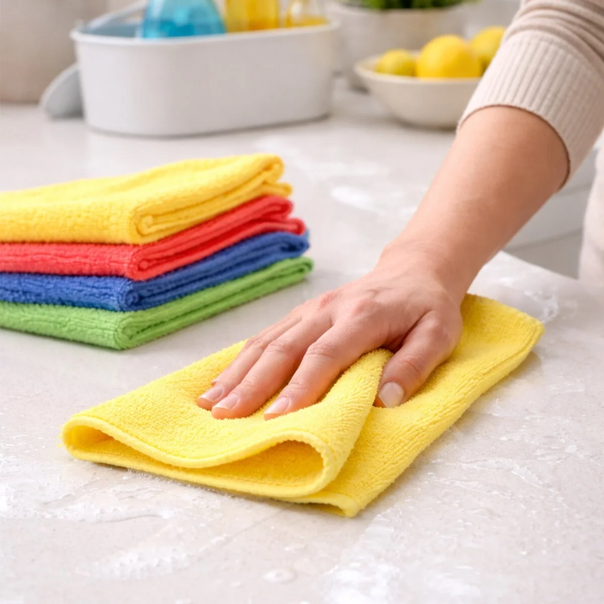 Lavanta 8pcs Mikrofiber Temizlik Bezi Bx40 Fiyatı, Yorumları ve Özellikleri