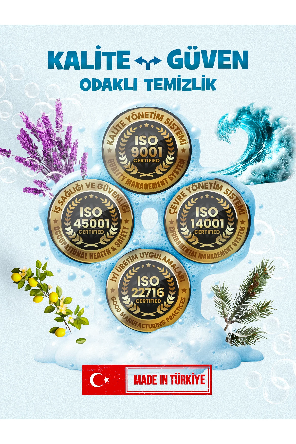 Lavanta Ferahlığı - Avantajlı Paket - 2 Kutu - 8 Paket - Tuvalet Klozet Temizleyici, Aktif Köpüklü Fiyatı, Yorumları ve Özellikleri