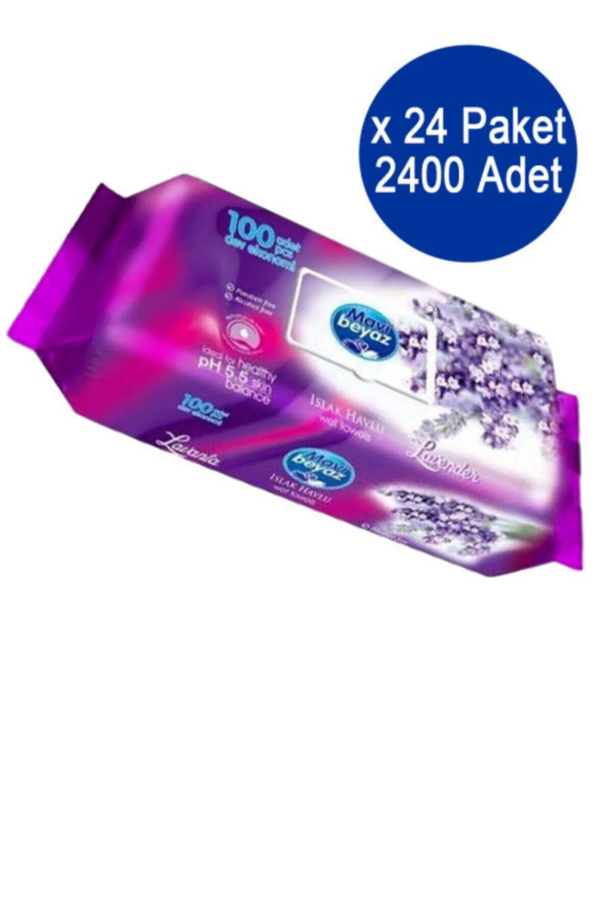 Lavanta Islak Mendil Islak Havlu 24x100 2400