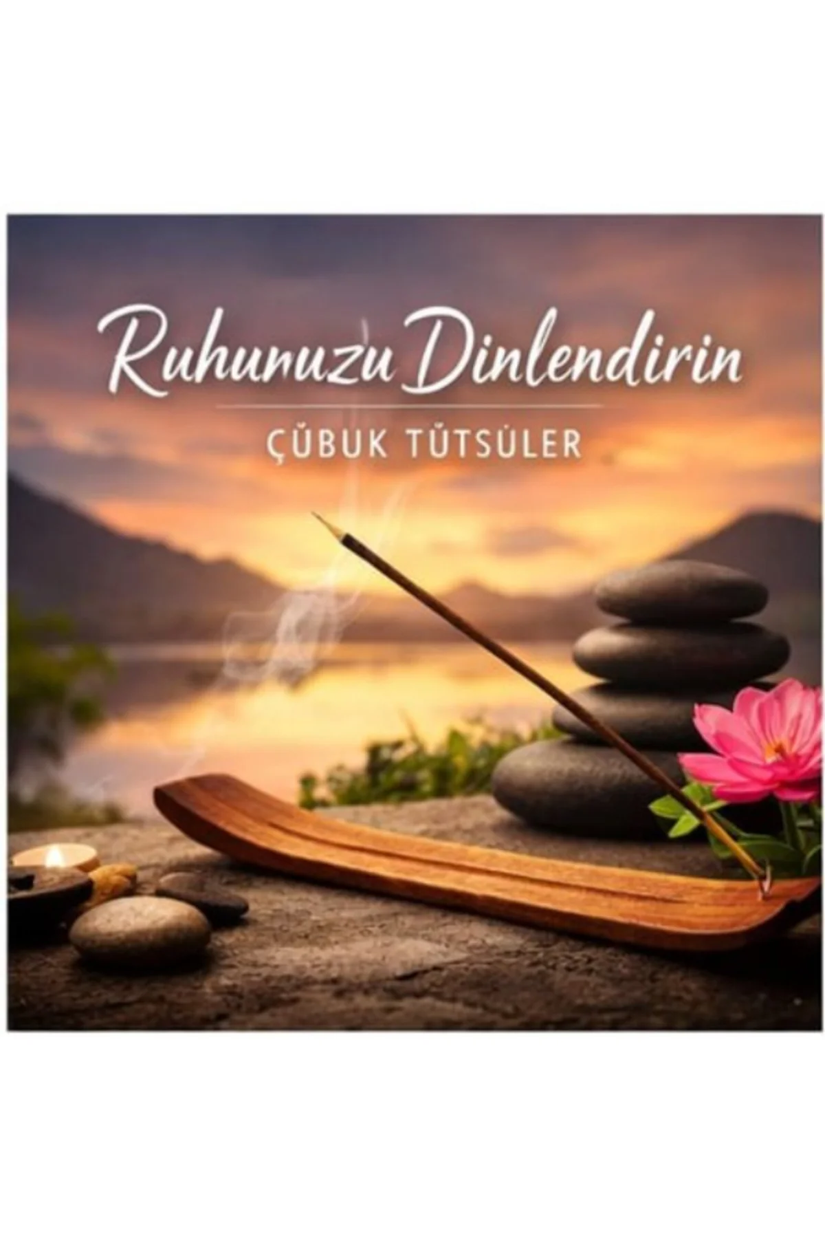 LAVANTA (LAVANDER) ÇUBUK TÜTSÜ 5 PAKET 100 ADET (INCENSE STICKS, 5 PACKS, 100 STICKS)