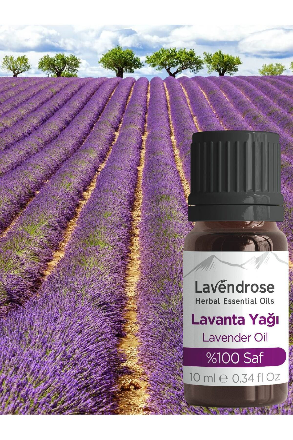 Lavanta Yağı %100 Saf - Bitkisel Aromaterapi Lavanta Uyku Ve Stre