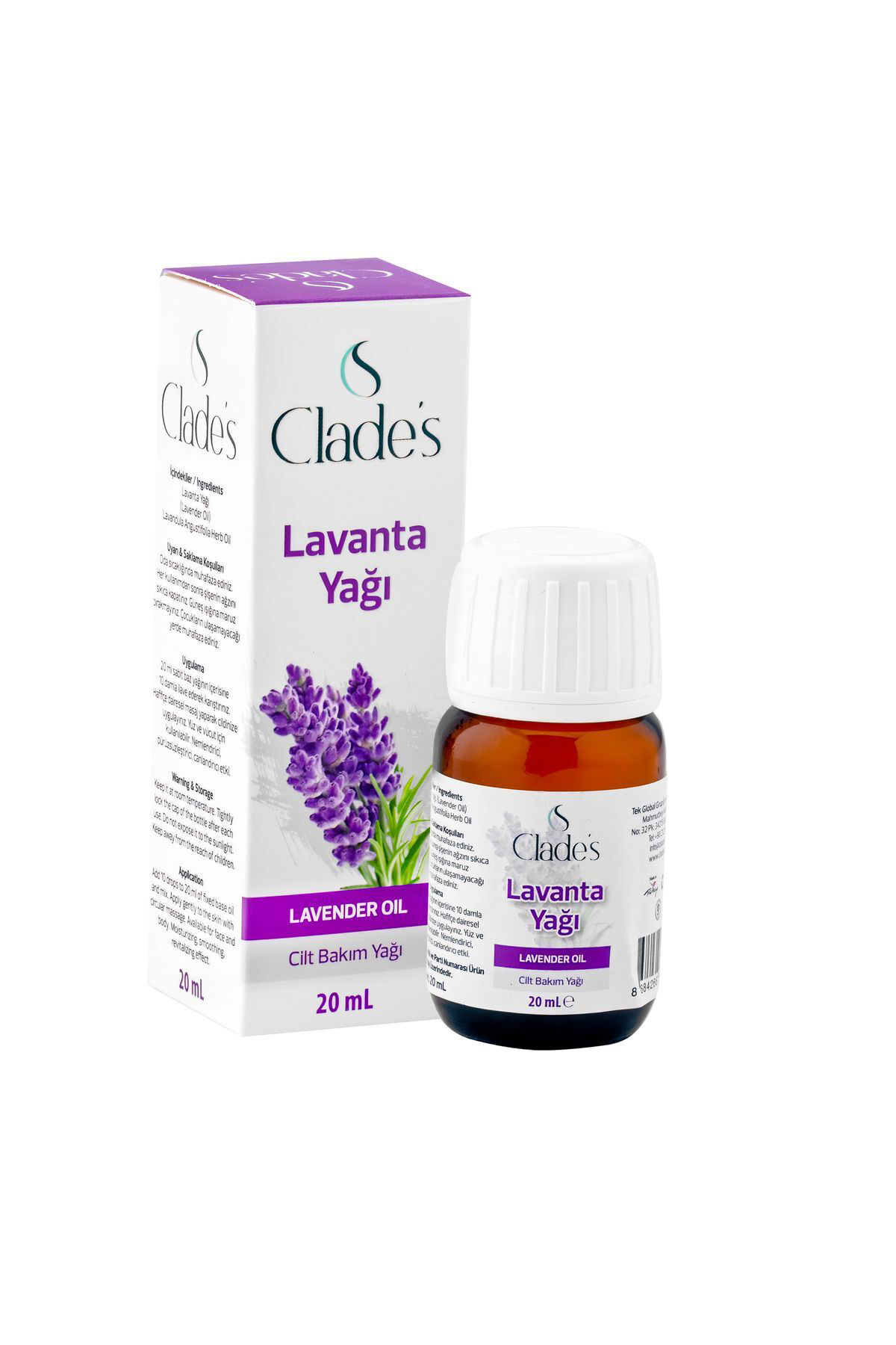 Lavanta Yağı 20 ml - Cilt Bakım Yağı Lavender Oil