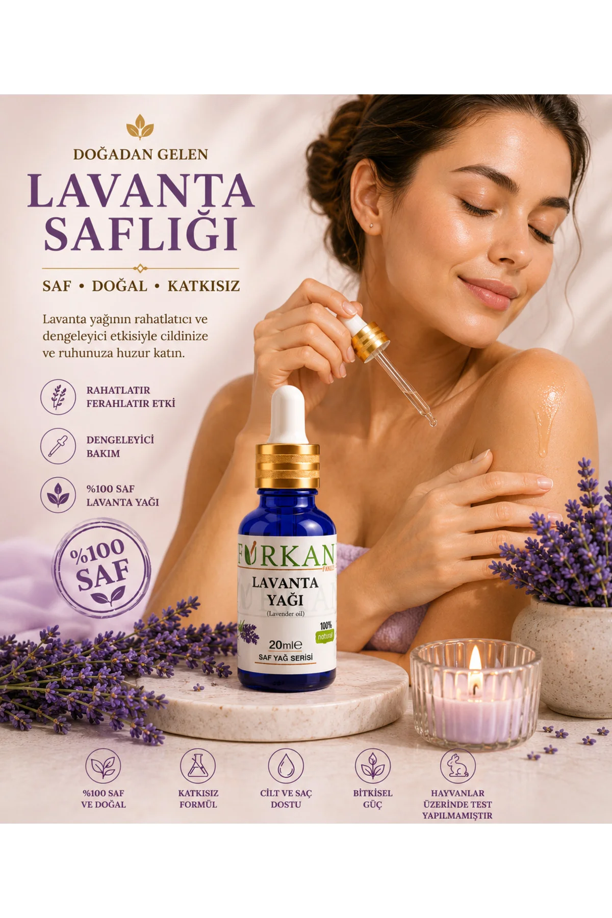 Lavanta Yağı (Uçucu) 20ml