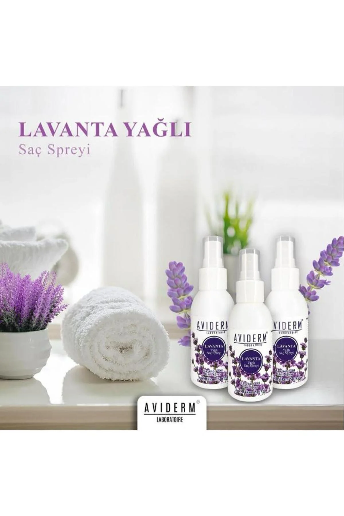 Lavanta Yağlı Saç Spreyi 100 ml