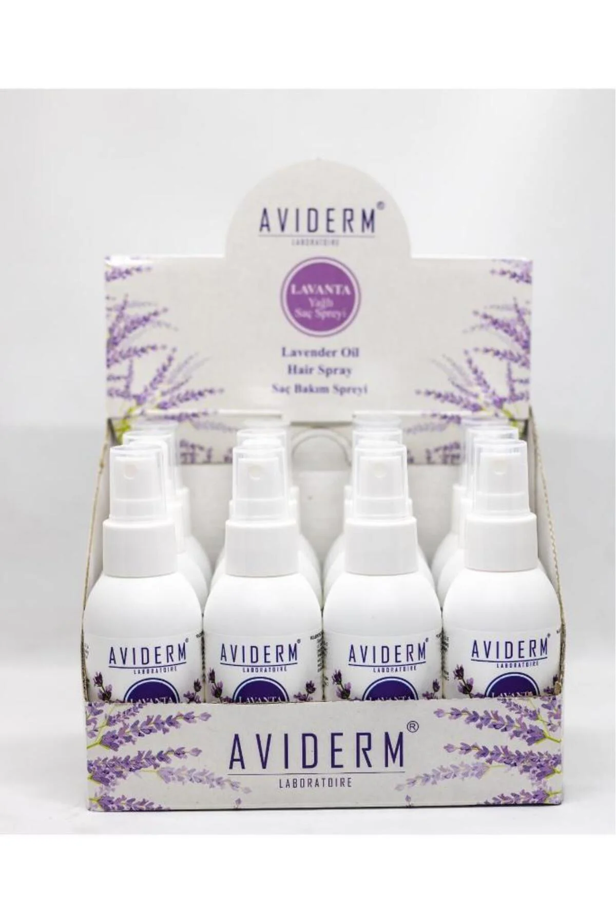 LAVANTA YAĞLI SAÇ SPREYİ 100 ML 12 Lİ STAND - Görsel 2
