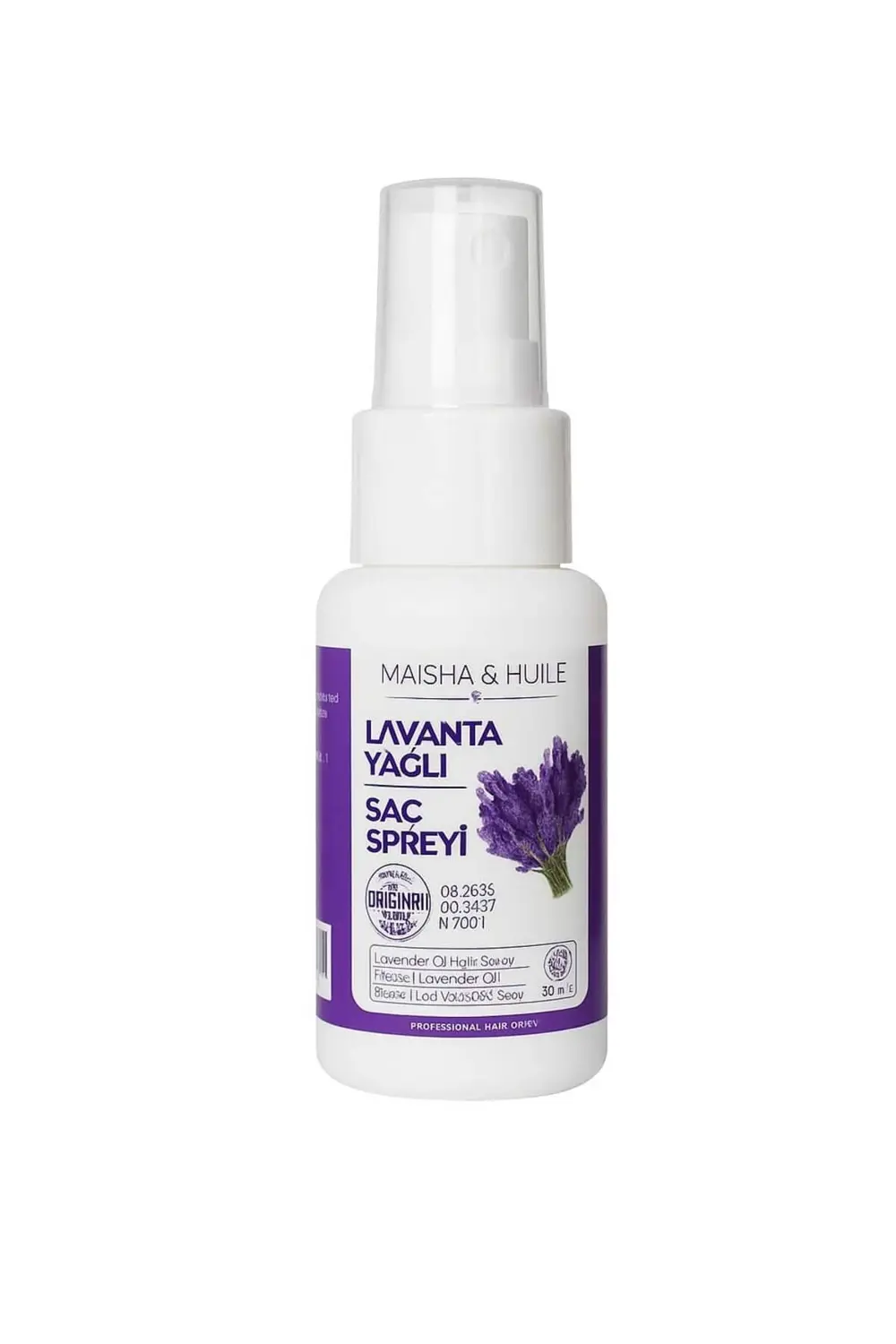 Lavanta Yağlı Saç Spreyi 30 ML- Lavander Oil Hair Spray