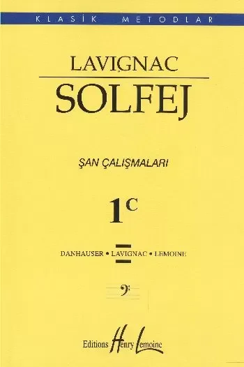 Lavignac 1C - Solfej Şan Çalışmaları