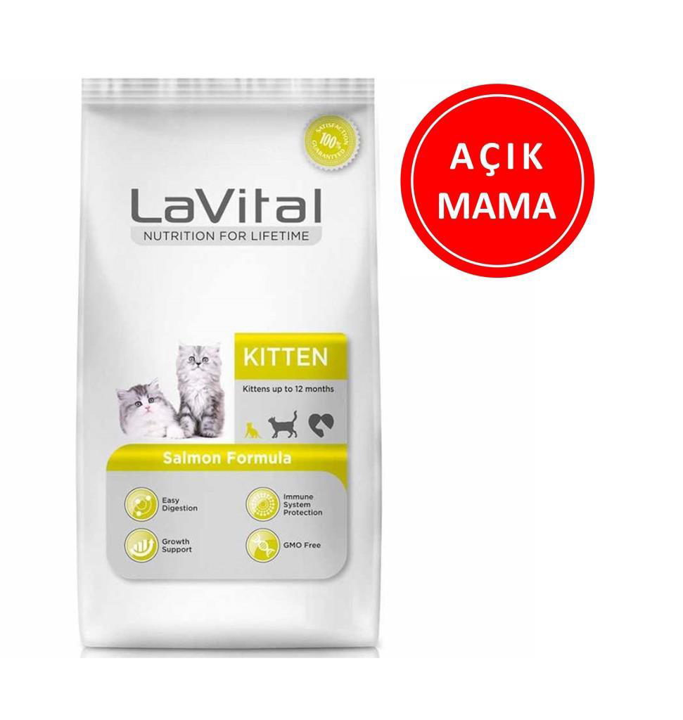La Vital Lavital Kitten Somonlu Yavru Kedi Maması 1 Kg Açik La Vital Lavital Kitten Somonlu Yavru Kedi Maması 1 Kg Açik