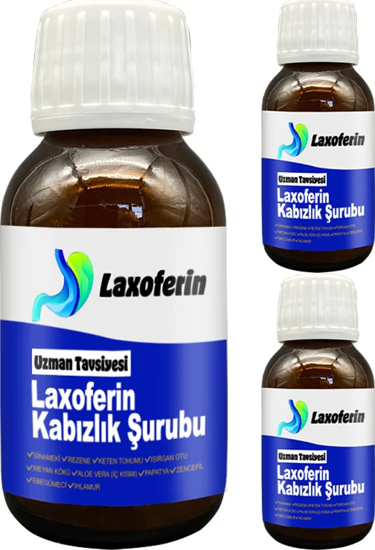 Laxoferin Şurup - 3'lü Paket Bay Bayan 50 ml Bağışıklık Desteği Fiyatı, Yorumları ve Özellikleri