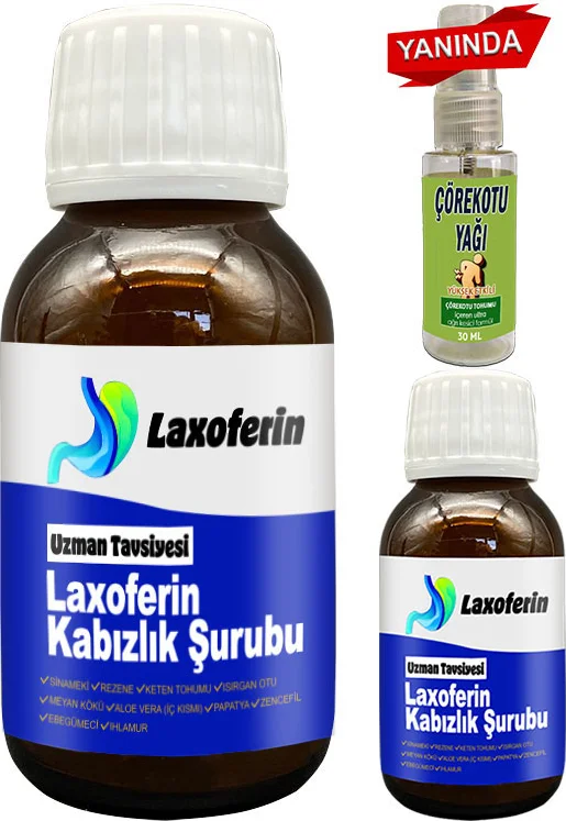 Laxoferin Şurup - Çörek Otu Yağı Destekli Bağışıklık Desteği 50 ml (2 Adet) Fiyatı, Yorumları ve Özellikleri