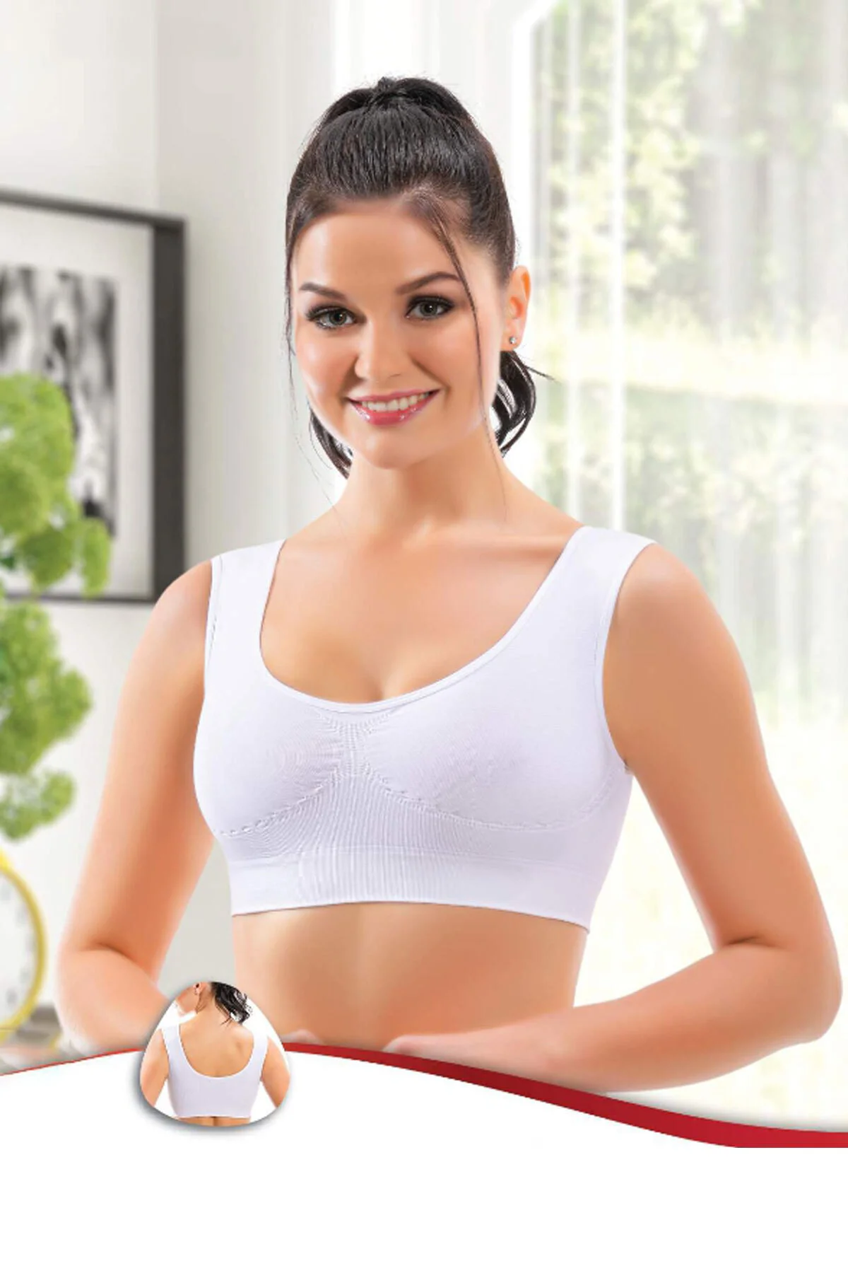 Layza Form 15007 Toparlayıcı Sütyen - X-large, Beyaz