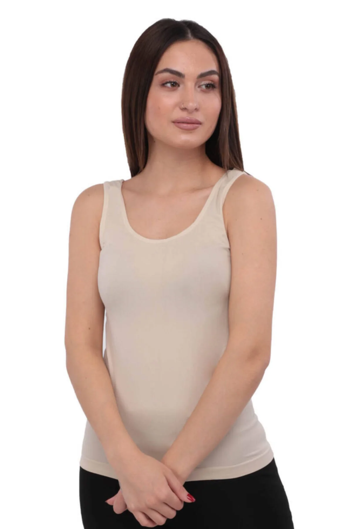 Layza Form Dikişsiz Atlet 14002 | Ten