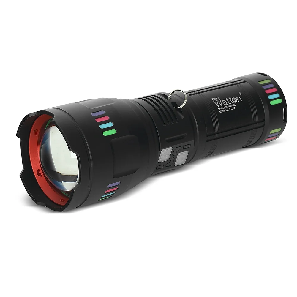 Lazer Etkili Profesyonel El Feneri 30.000 Lümen Wt-631