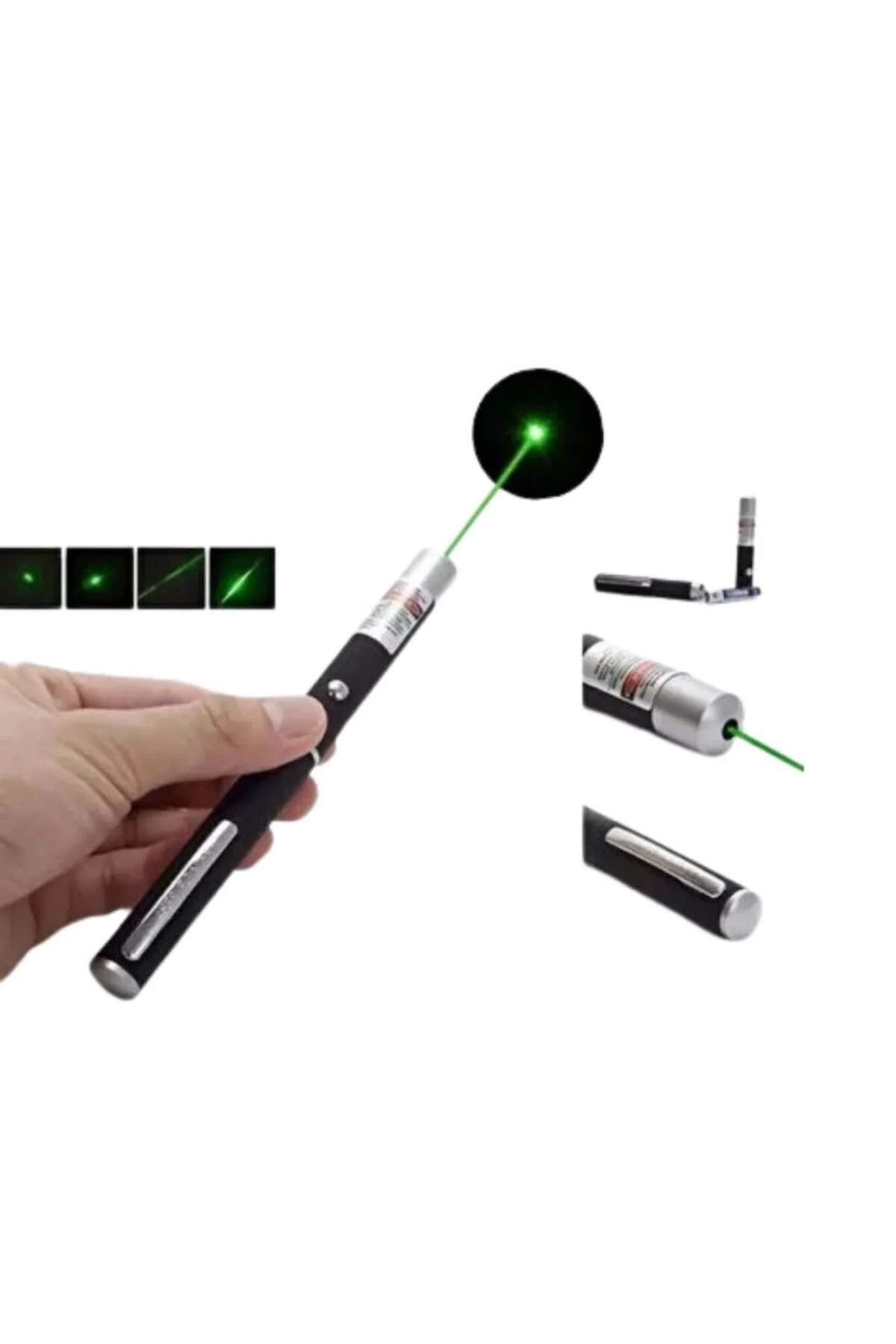 Lazer Kalem Güçlü Yeşil Işık Kompakt Ve Pratik Kullanım