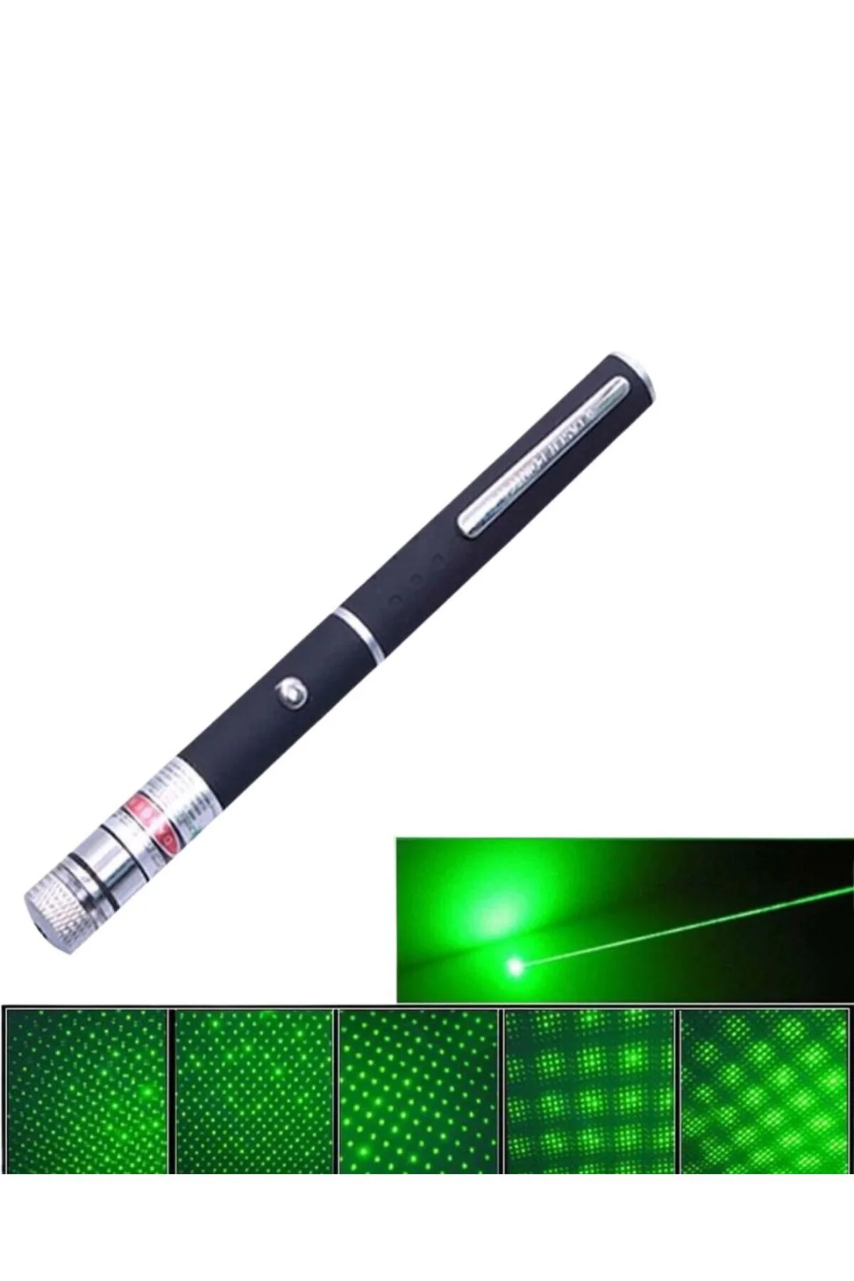 Lazer Kalem Yeşil Işık Yüksek Parlaklık Ve Taşınabilir Kullanım