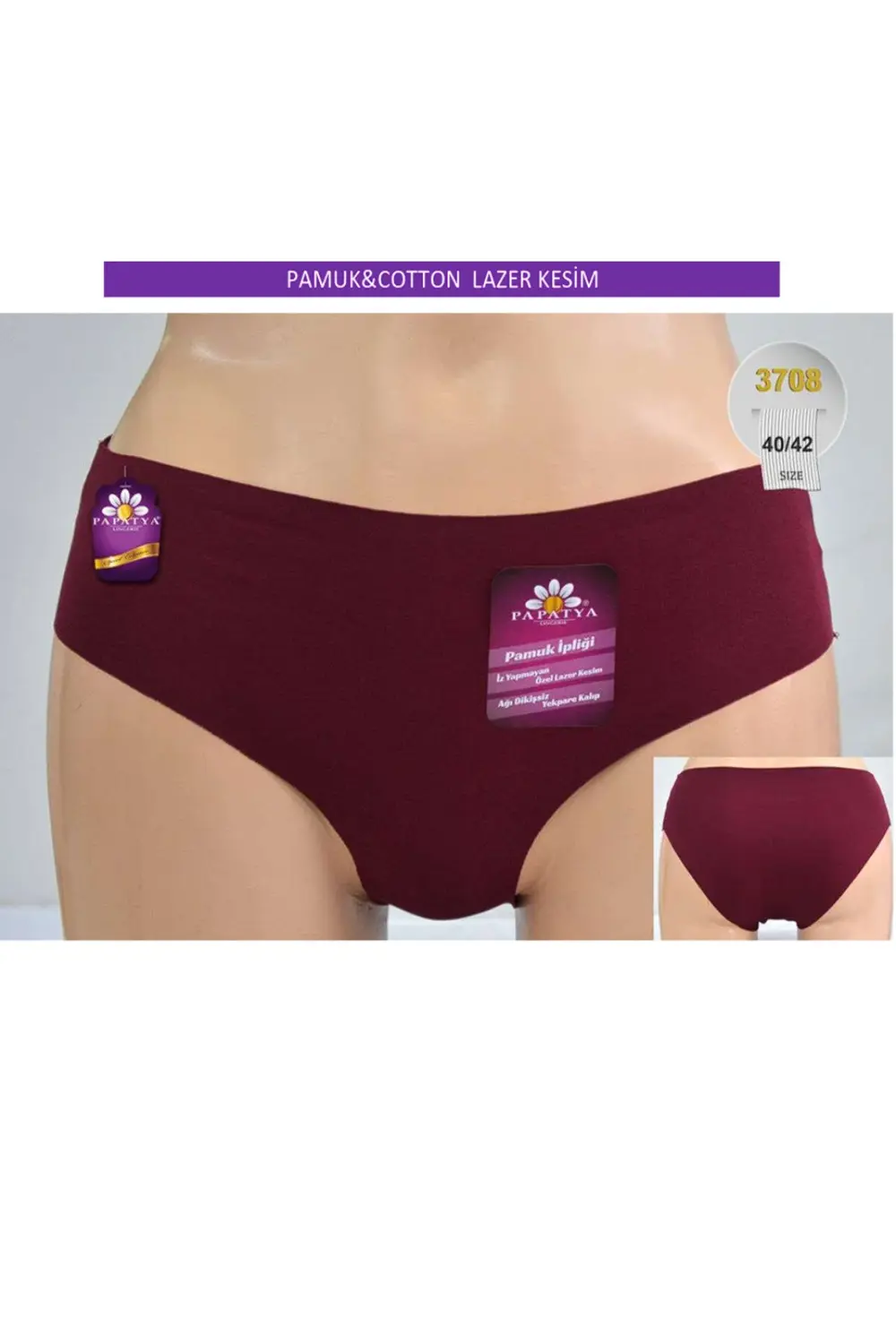 LAZER KESİM BATO KÜLOT (6 ADET)