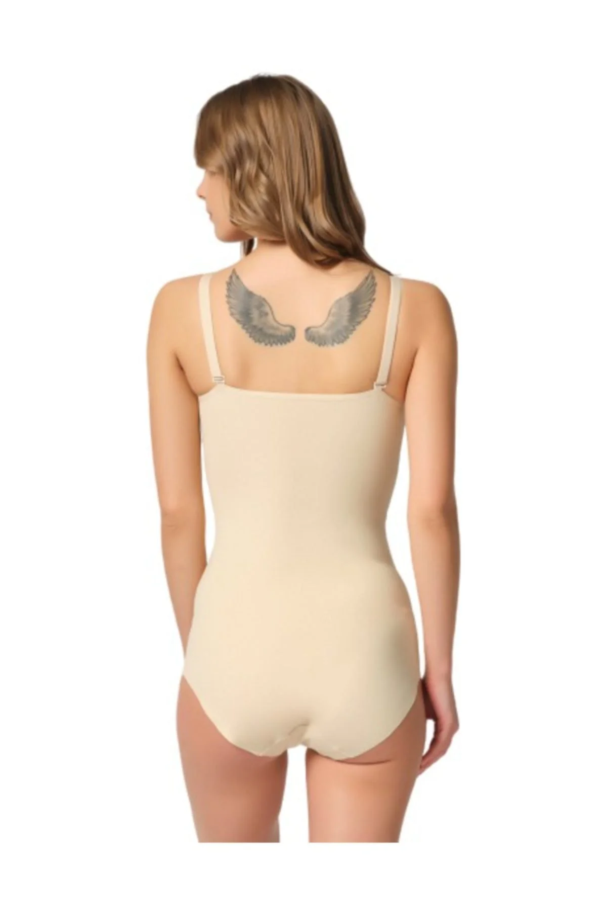 Lazer Kesim Çift Kat Slip Boy Korse Ten 2821 Lazer Kesim Çift Kat Slip Boy Korse Ten 2821