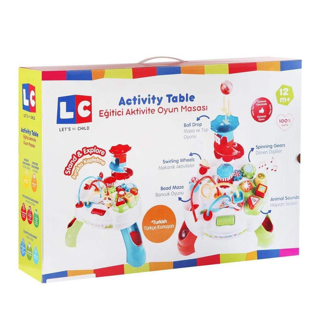 LC-30954 Let's be Child - Eğlenceli Aktivite Masası LC-30954 Let's be Child - Eğlenceli Aktivite Masası