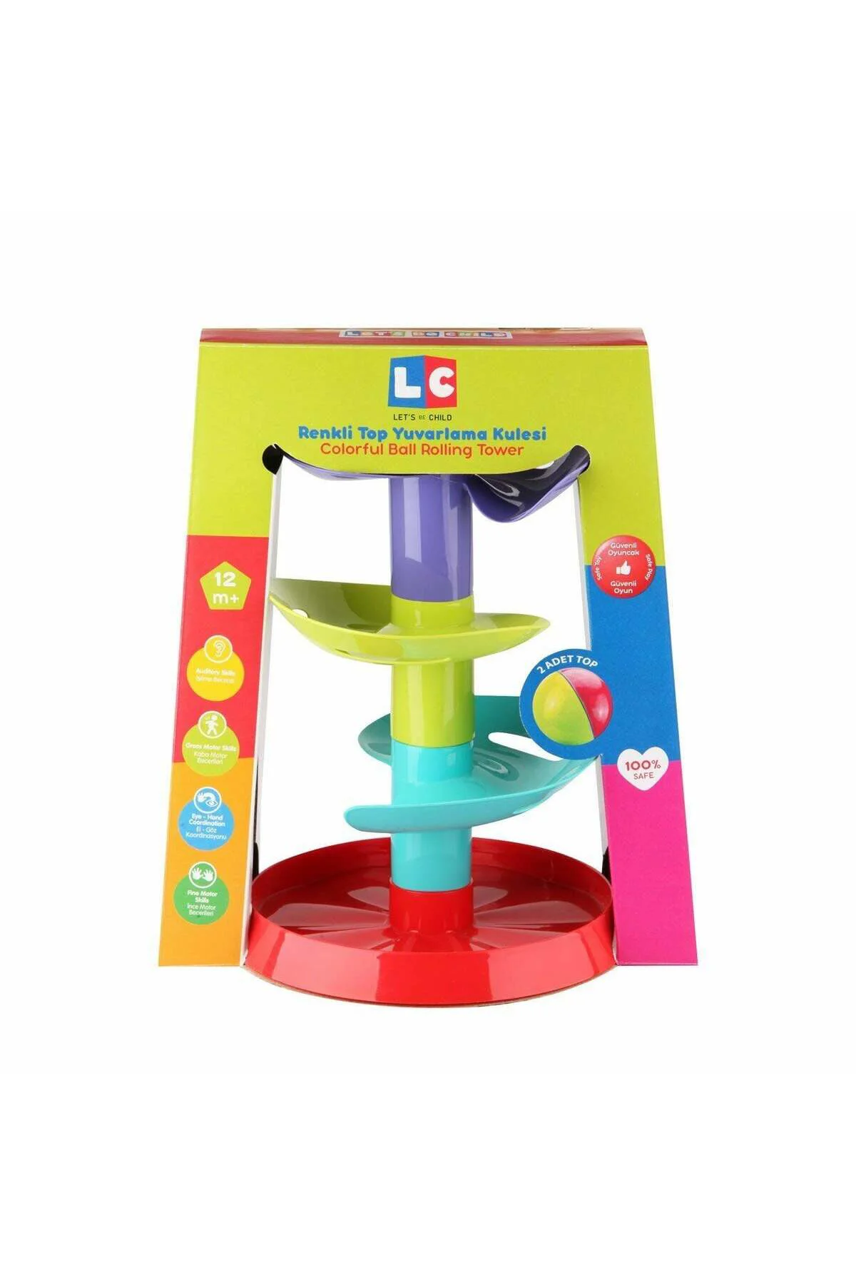 LC-30956 Let's be - Renkli Top Yuvarlama Kulesi