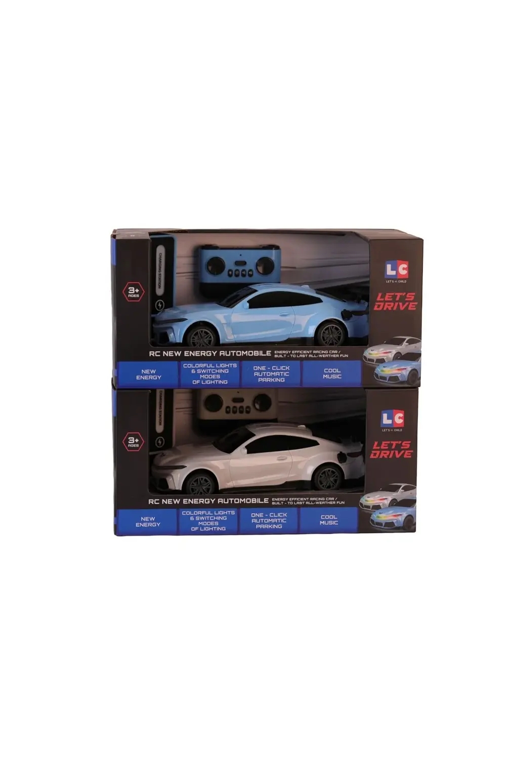 LC-31212 LETS RİDE UK 1 16 RENKLİ IŞIKLI ARABA ŞARJ İSTASYONLU