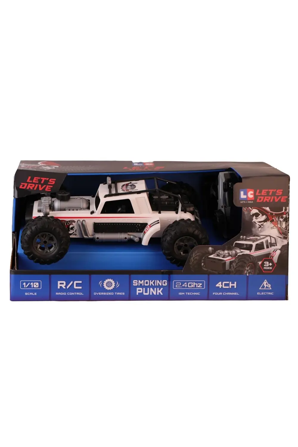 LC-31232 LETS RİDE UK 1 10 2 4GHZ YÜKSEK HIZLI TRUCK ARABA 4 CH U