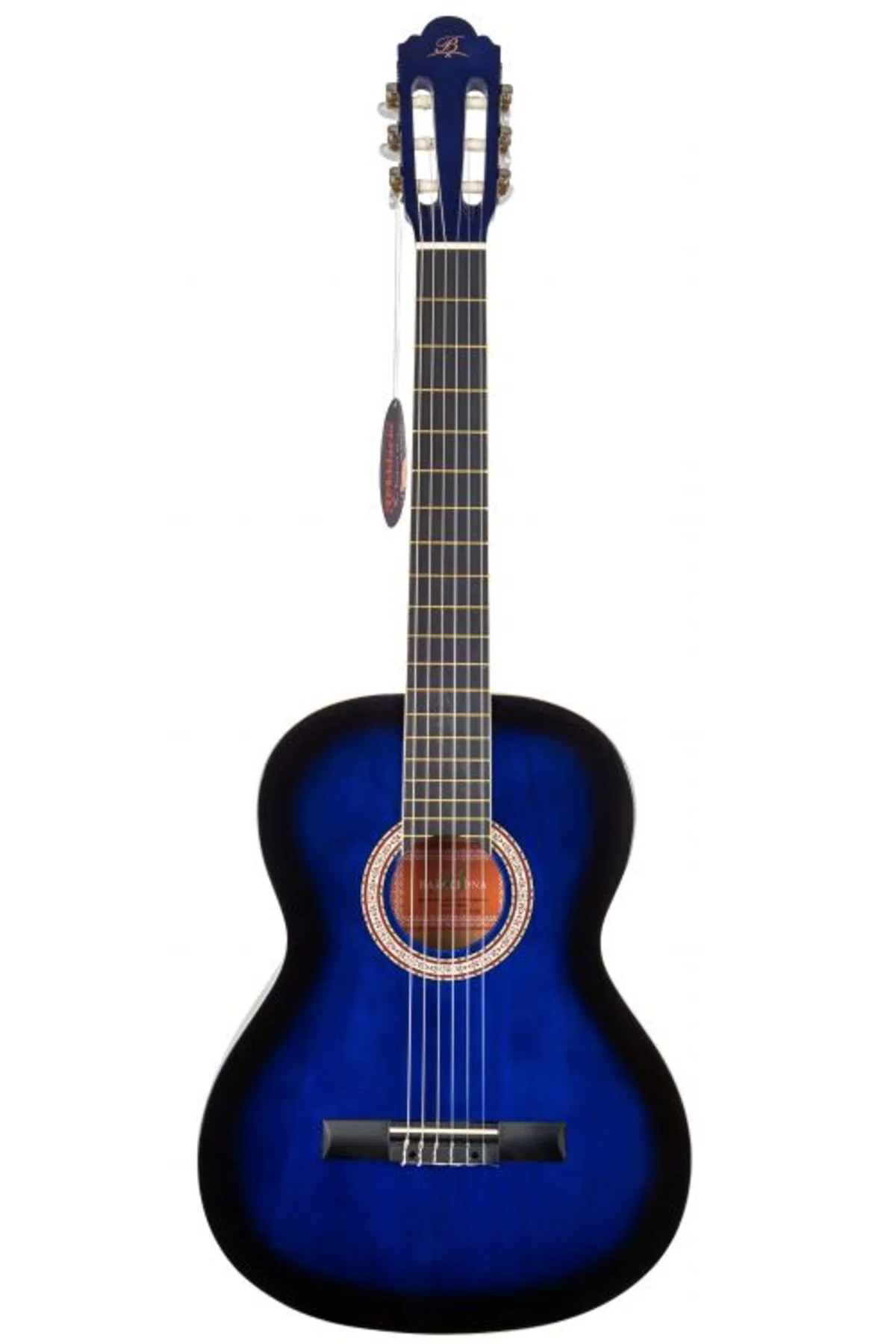 LC 3900 BB Mavi Siyah Sunburst Klasik Gitar