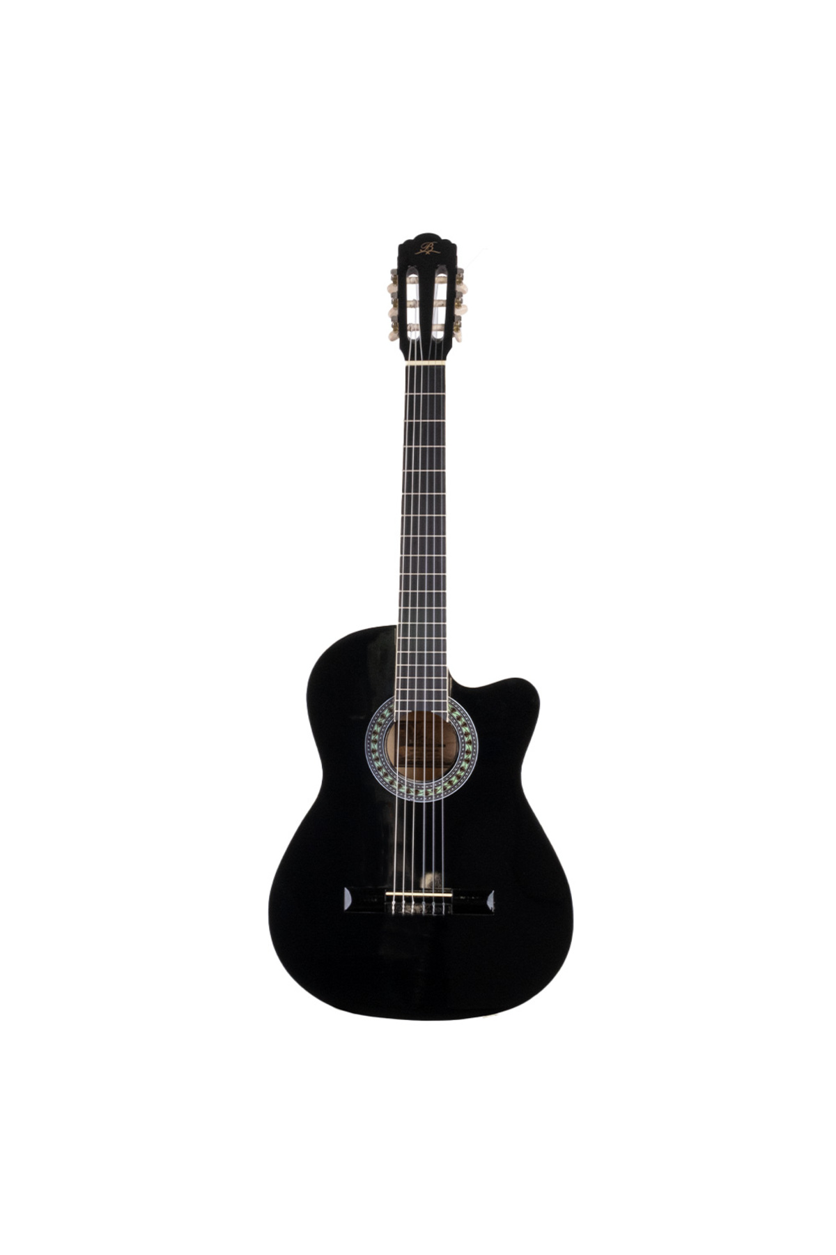 Barcelona Lc 3900 Cbk Cutaway Siyah Klasik Gitar
