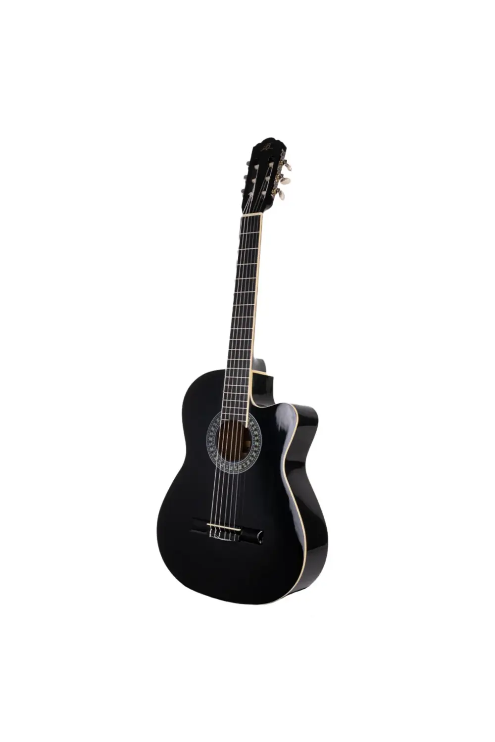 Barcelona Lc 3900 Cbk Cutaway Siyah Klasik Gitar