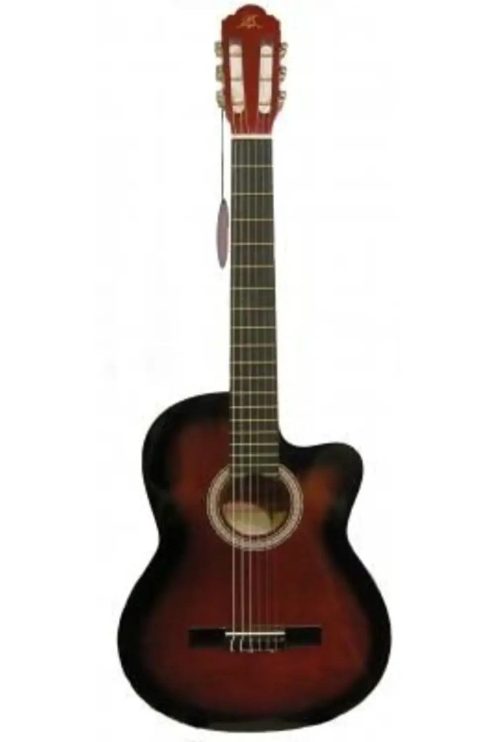 LC 3900 CRDS Cutaway Kırmızı Sunburst Klasik Gitar