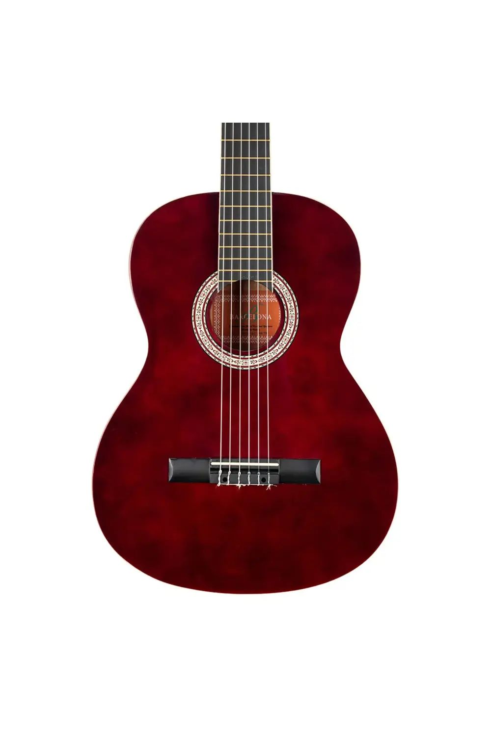 LC 3900 TR Transparan Kırmızı Klasik Gitar