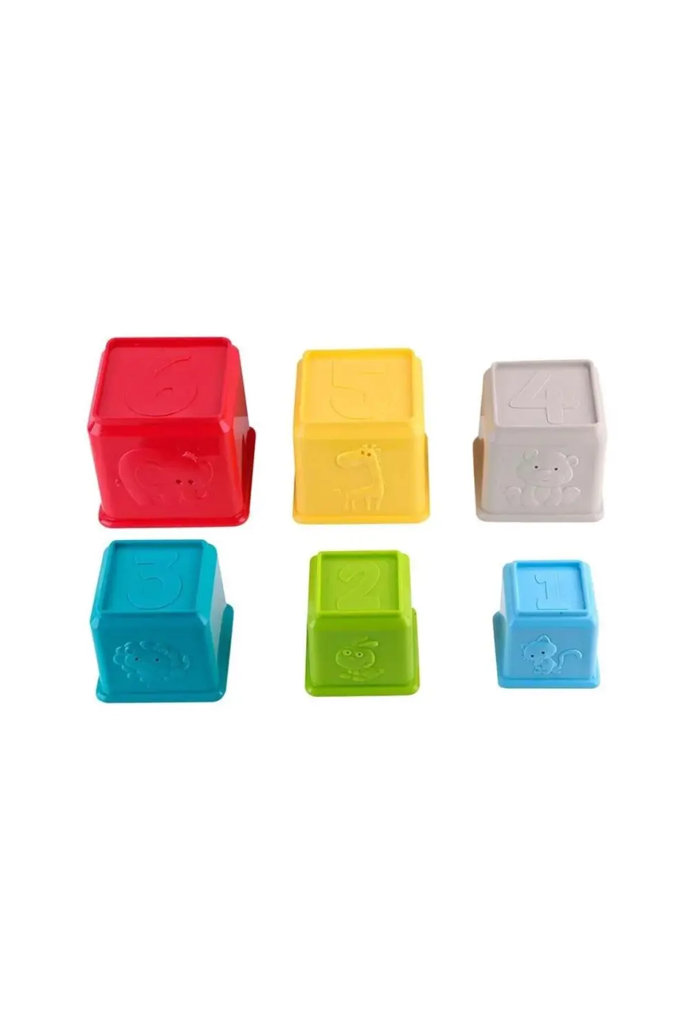 LC Eğitici Renkli Kaplar Zoo