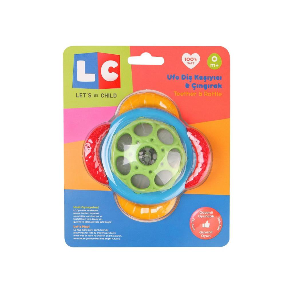 LC Ufo Diş Kaşıyıcı Çıngırak LC Ufo Diş Kaşıyıcı Çıngırak