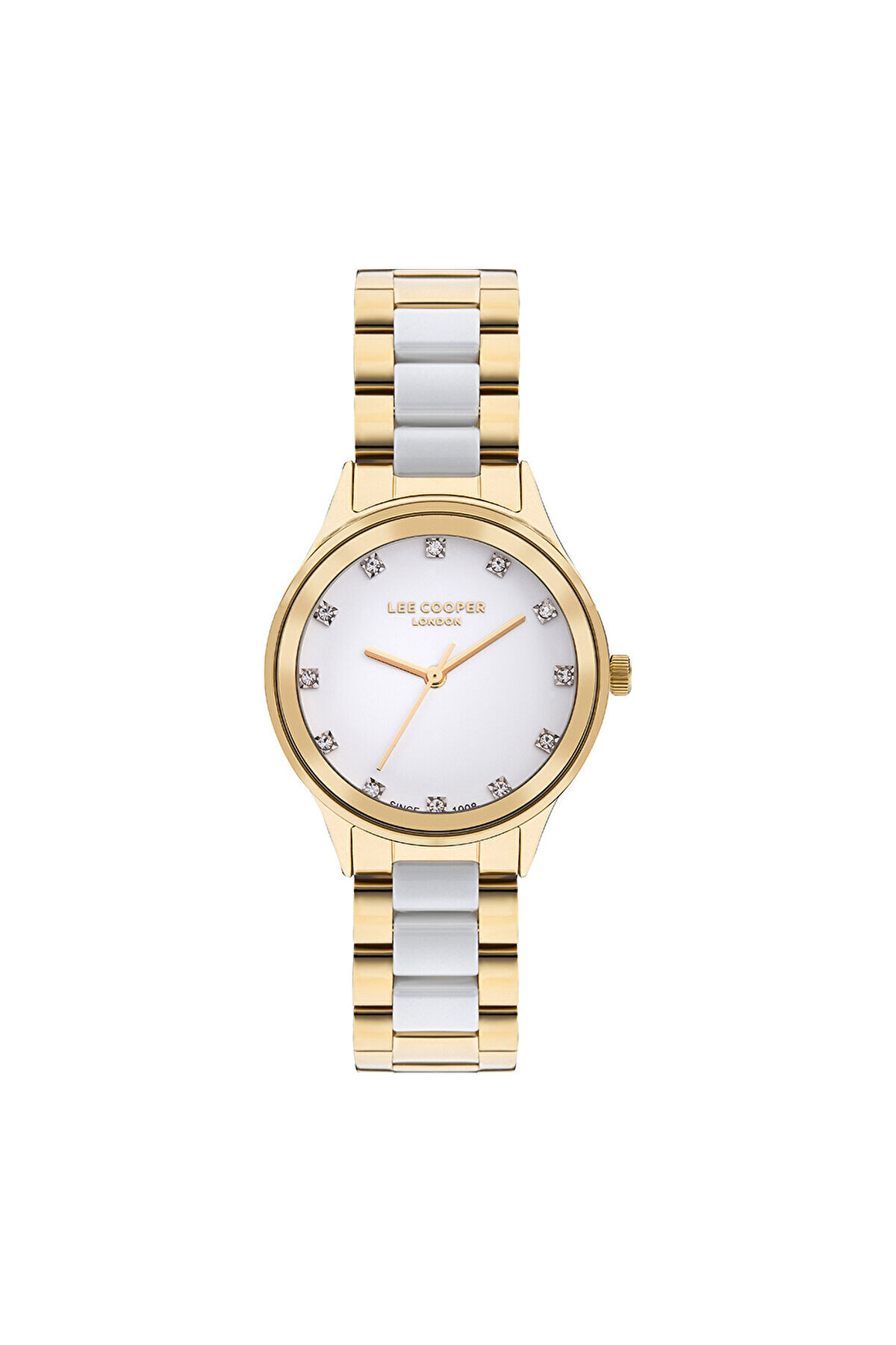 Kadın Saati, Sedef Kadran, Gold Kasa, Gold Kordon, Quartz, 3ATM,