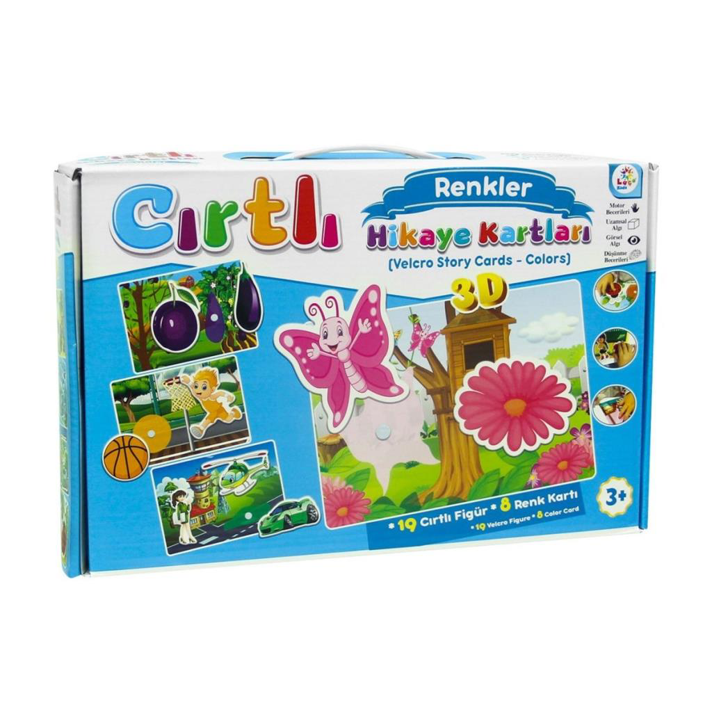 LC7207 Cırtlı Hikaye Kartları Renkler LC7207 Cırtlı Hikaye Kartları Renkler