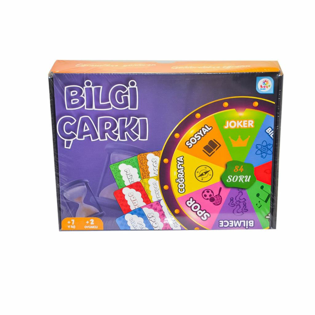 LC7505 Bilgi Çarkı - Laço Kids - Utku Oyuncak LC7505 Bilgi Çarkı - Laço Kids - Utku Oyuncak