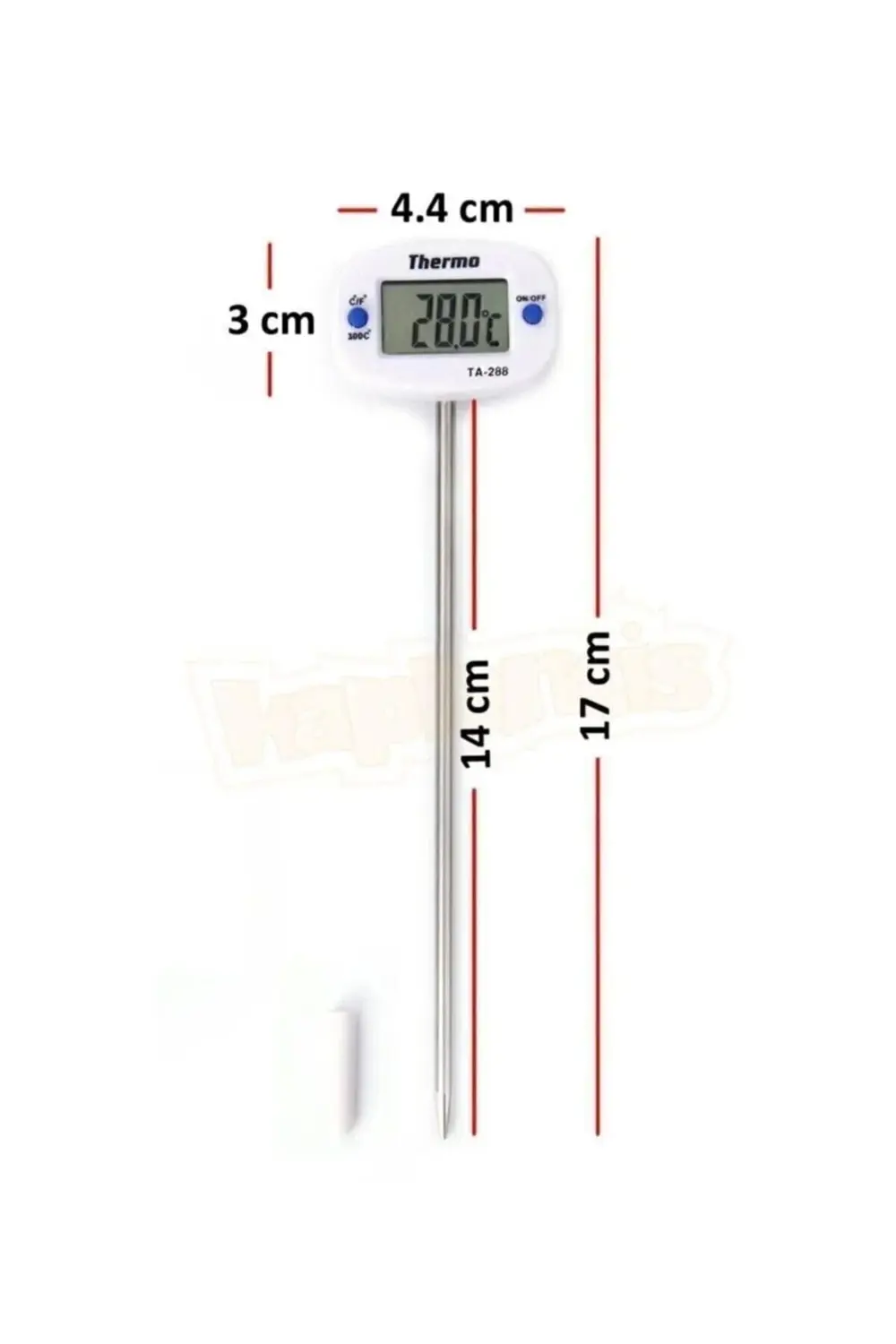 Lcd Dijital Mutfak Termometre Probe Gıda Et Barbekü Pişirme Mutfa