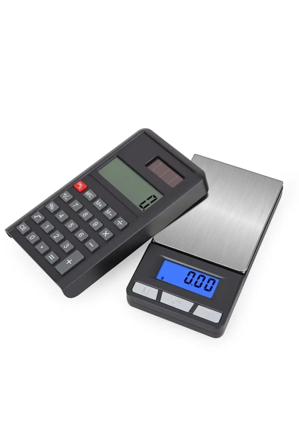 Lcd Ekran Elektronik Hesap Makineli Hassas Dijital Takı Altın Gra