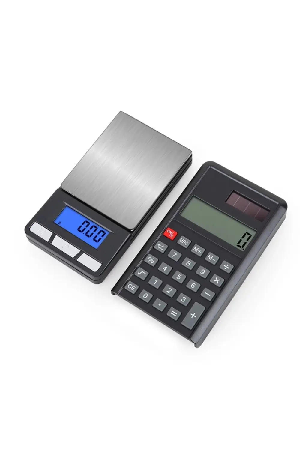 Lcd Ekran Elektronik Hesap Makineli Hassas Dijital Takı Altın Gra