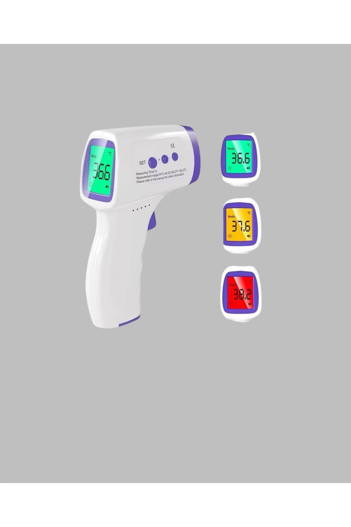 LCD EKRAN TEMASSIZ ATEŞ ÖLÇER - Lisinya