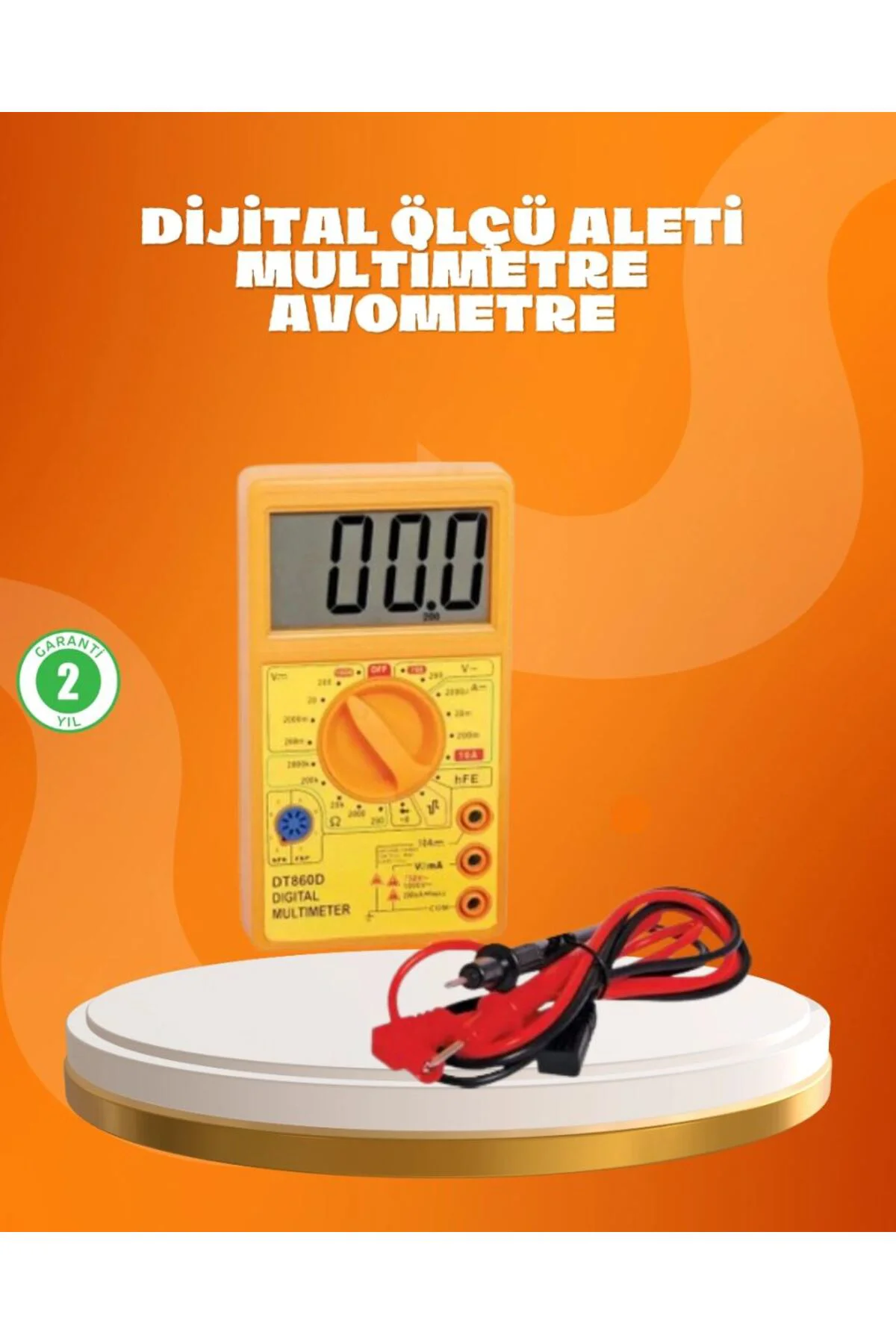 Lcd Ekranlı Dijital Ölçü Aleti Ev Ve Atölye Kullanımı