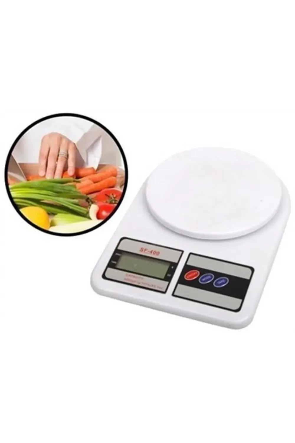 ® LCD Ekranlı Dijital Hassas Mutfak Terazisi Tartısı Baskülü
