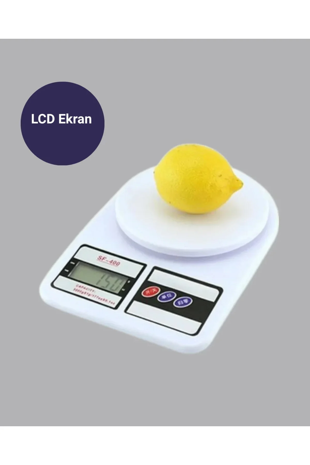 LCD Ekranlı Hassas Dijital Mutfak Terazisi – 5kg Kapasite, 1g Hassasiyet Yeni Nesil LCD Ekranlı Hassas Dijital Mutfak Terazisi – 5kg Kapasite, 1g Hassasiyet Yeni Nesil