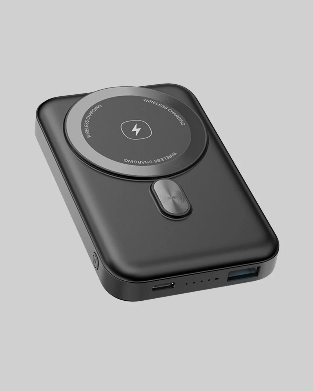 LCD Ekranlı Kablosuz Powerbank Type C ve USB Çıkışlı Yeni Nesil